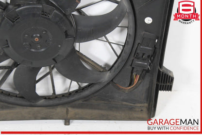 03-12 Mercedes R230 SL500 SL550 Engine Motor Cooling Radiator Fan Shroud Assy