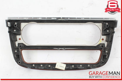 06-13 Mercedes W251 R350 R320 Heater Climate Control Module Trim Wood OEM