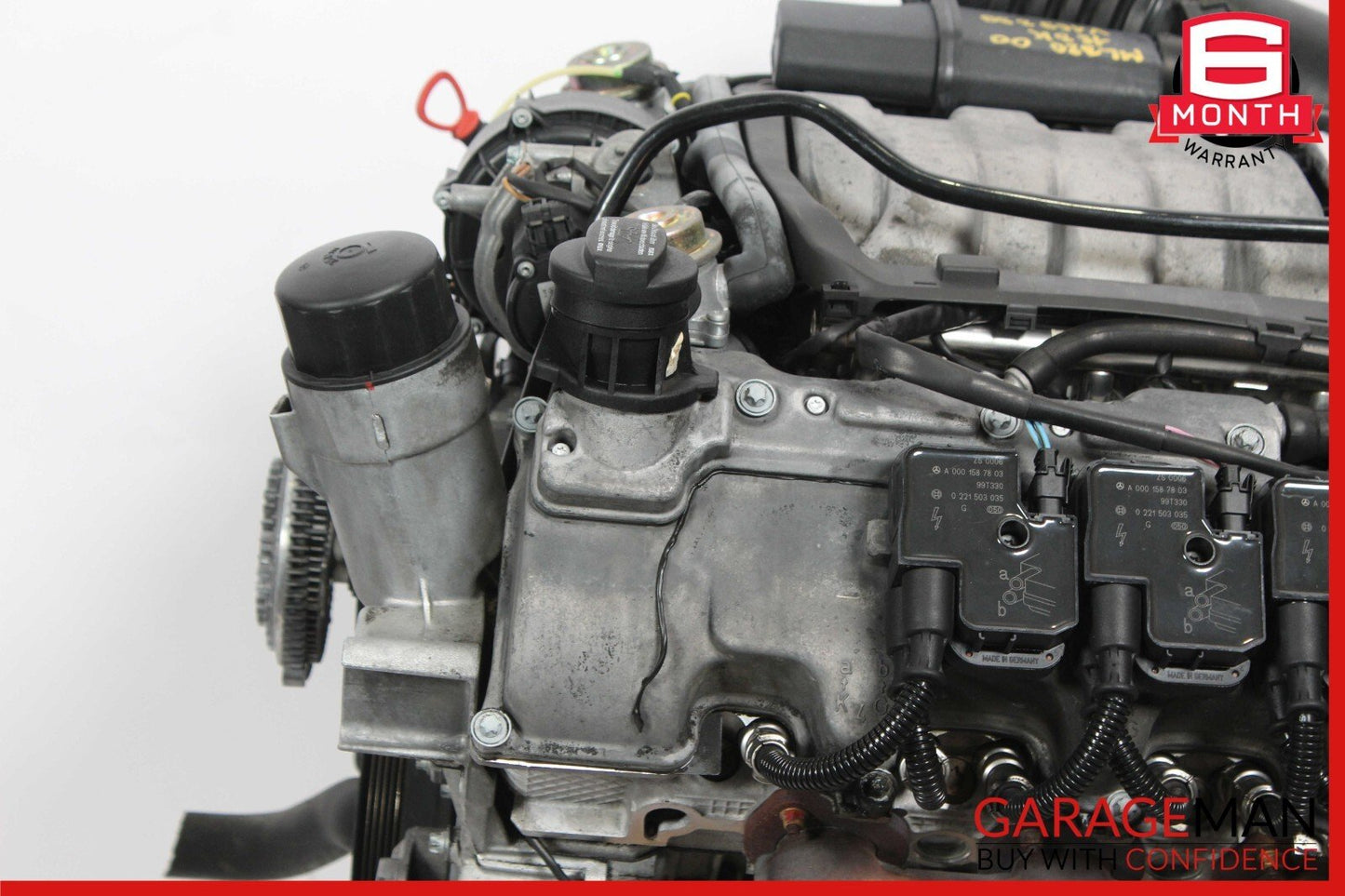 98-02 Mercedes W163 ML320 CLK320 E320 3.2L V6 Engine Motor Block Assembly 183k