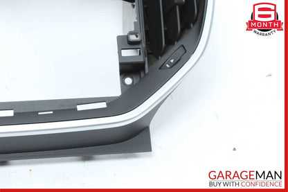 14-17 Maserati Ghibli Center Dash Display Bezel Frame Air Vent Grille Trim Cover