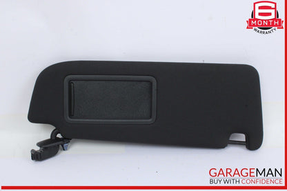 16-18 Audi A6 A7 Front Right Side Sun Visor Sunvisor Black 4G0857552N OEM