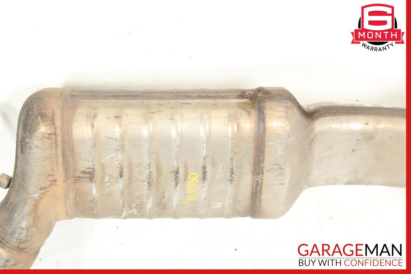 11-13 Mercedes W212 E350 Diesel Bluetec Center Exhaust Pipe Silencer OEM