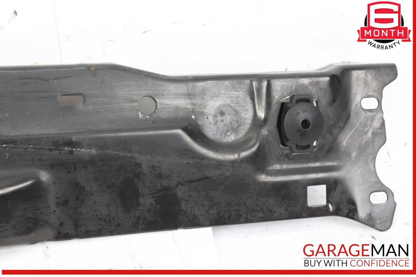 08-14 Mercedes W204 C250 C350 C280 Upper Radiator Core Support Bar Black OEM