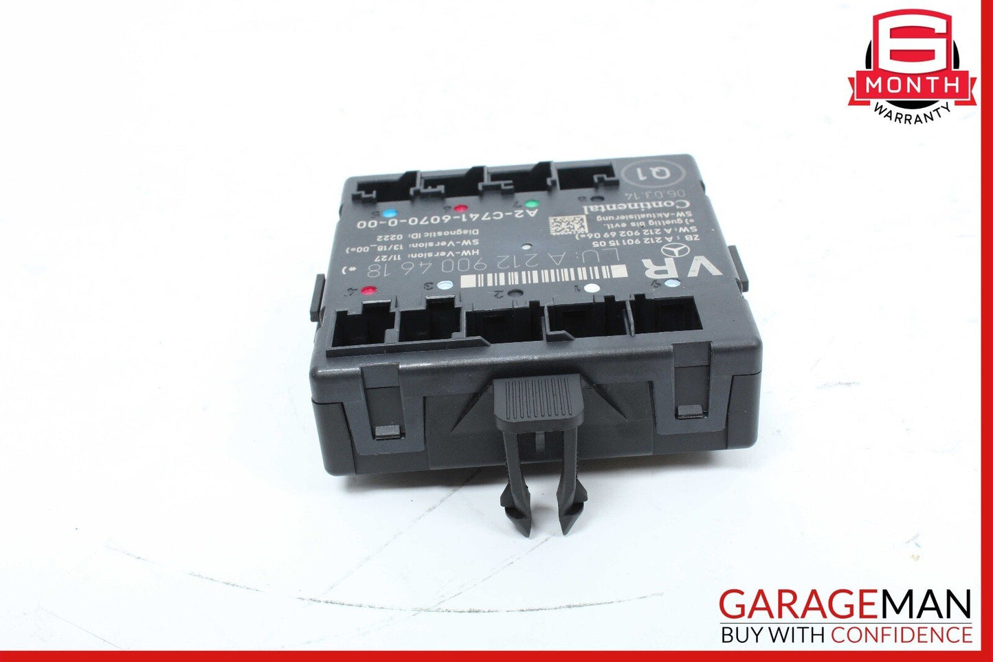 08-18 Mercedes W204 C250 Front Right Passenger Side Door Control Module OEM