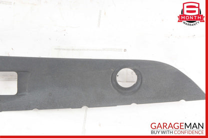 10-13 Mercedes W212 E350 E550 E63 AMG Sedan Trunk Lid Tailgate Handle Trim OEM