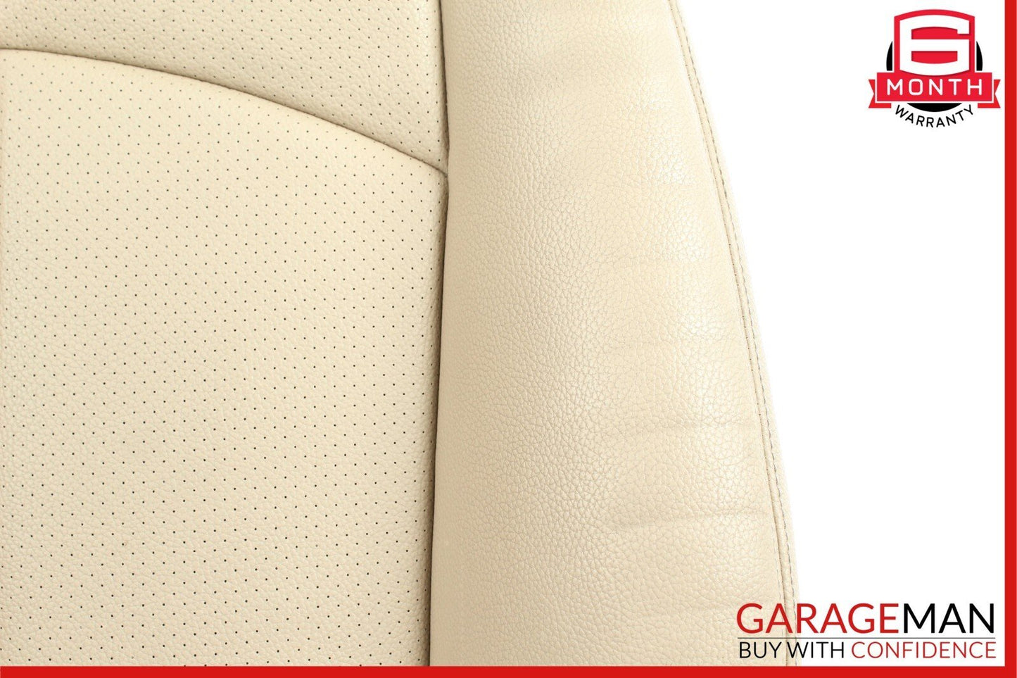 07-09 Mercedes W211 E350 Front Left / Right Top Upper Seat Cushion Cover Brown