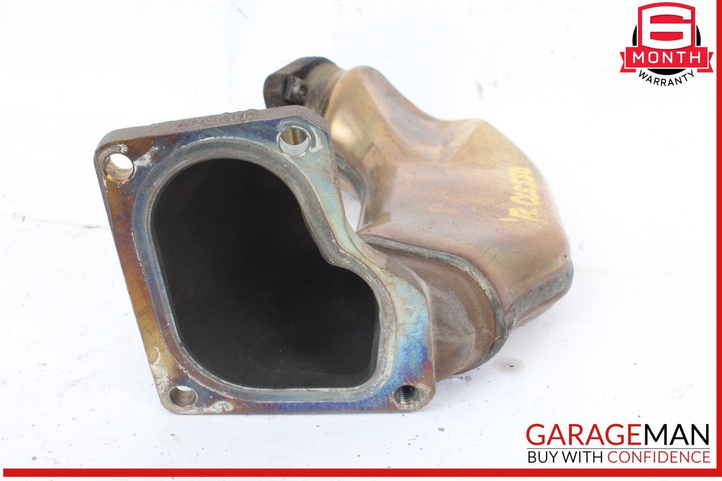 12-18 Mercedes W218 CLS550 4.6L Left Exhaust Pipe Adapter 2781400908 OEM