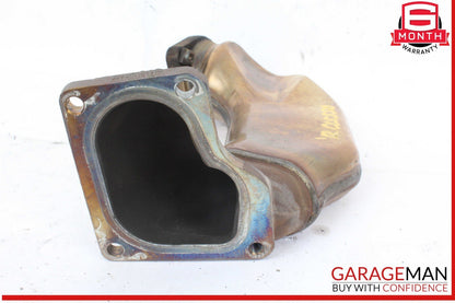12-18 Mercedes W218 CLS550 4.6L Left Exhaust Pipe Adapter 2781400908 OEM