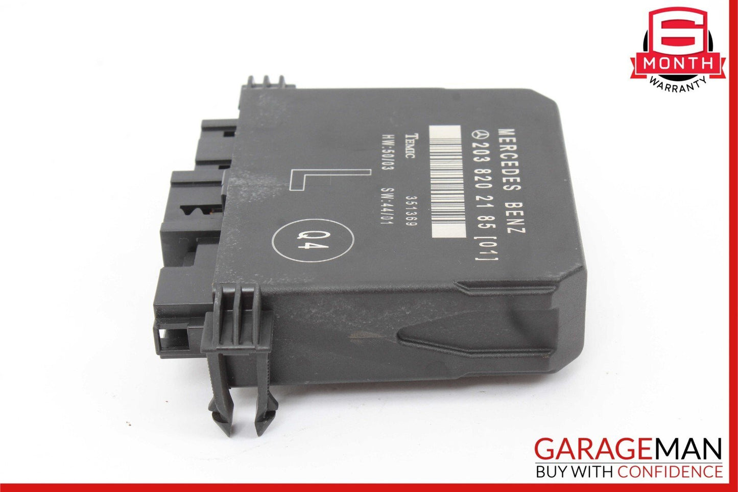 01-07 Mercedes W203 C230 C320 Rear Left Side Door Computer Control Module A95
