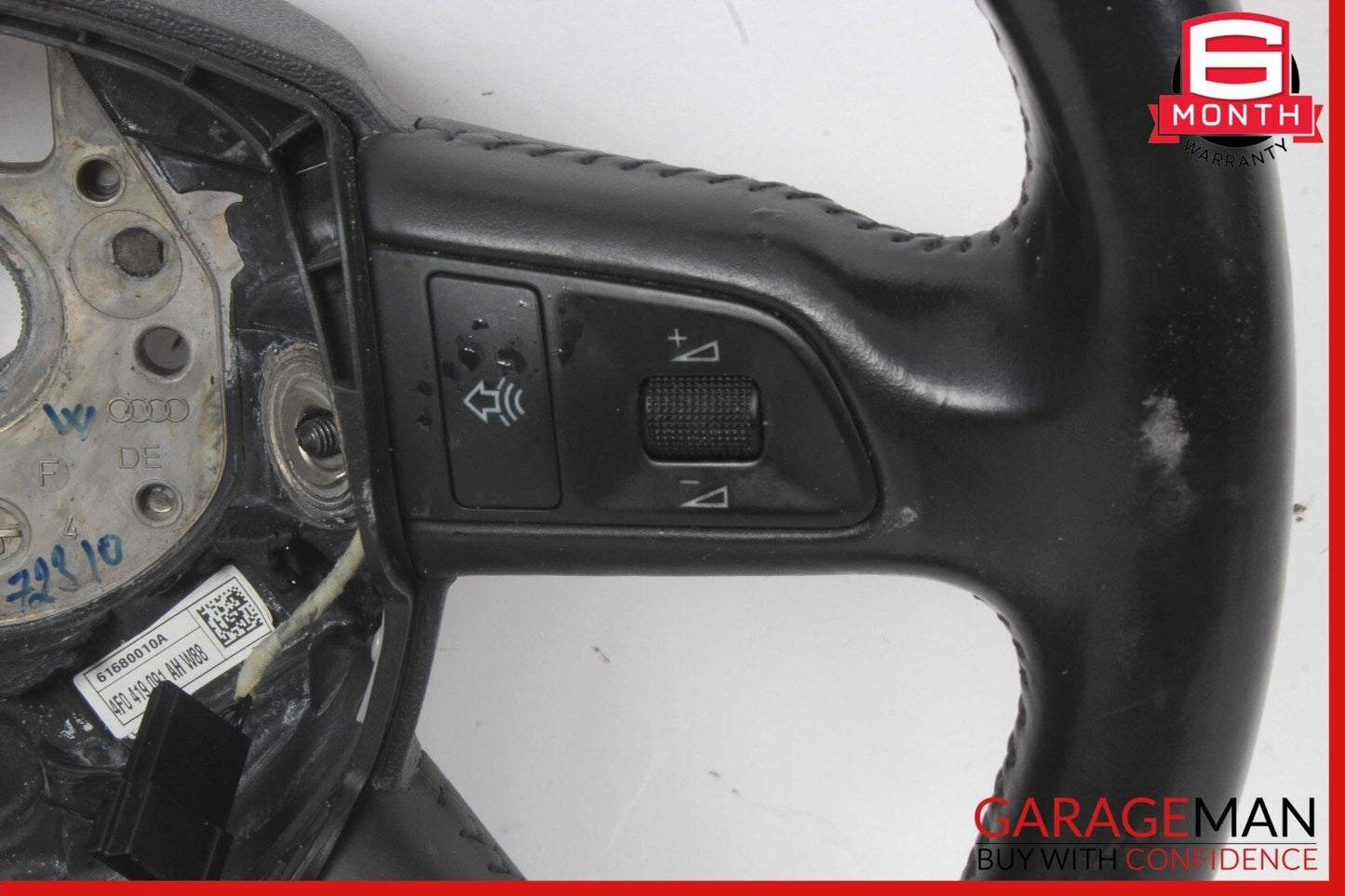 07-09 Audi Q7 4L Steering Wheel Black 4F0419091AHN60 OEM