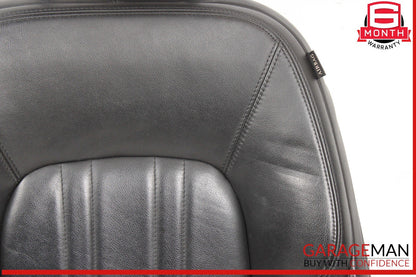 14-17 Maserati Ghibli Front Left Driver Side Top Upper Seat Cushion Cover Black