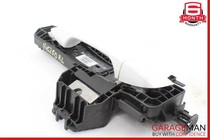 12-14 Mercedes W204 C250 Rear Left Driver Side Exterior Door Handle Polar White