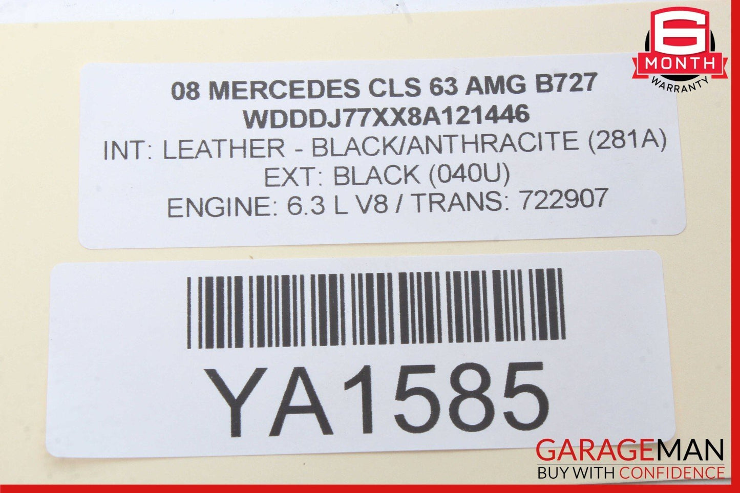 06-12 Mercedes W219 CLS63 AMG E350 GL450 Communication Control Module OEM