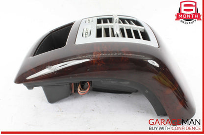 07-13 Mercedes W221 S550 Rear Center Console AC A/C Air Vent Trim 2216801639 OEM