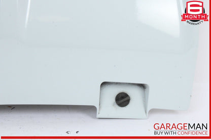 13-17 Audi Q5 Rear Bumper Spoiler Trim White 8R0807819L OEM