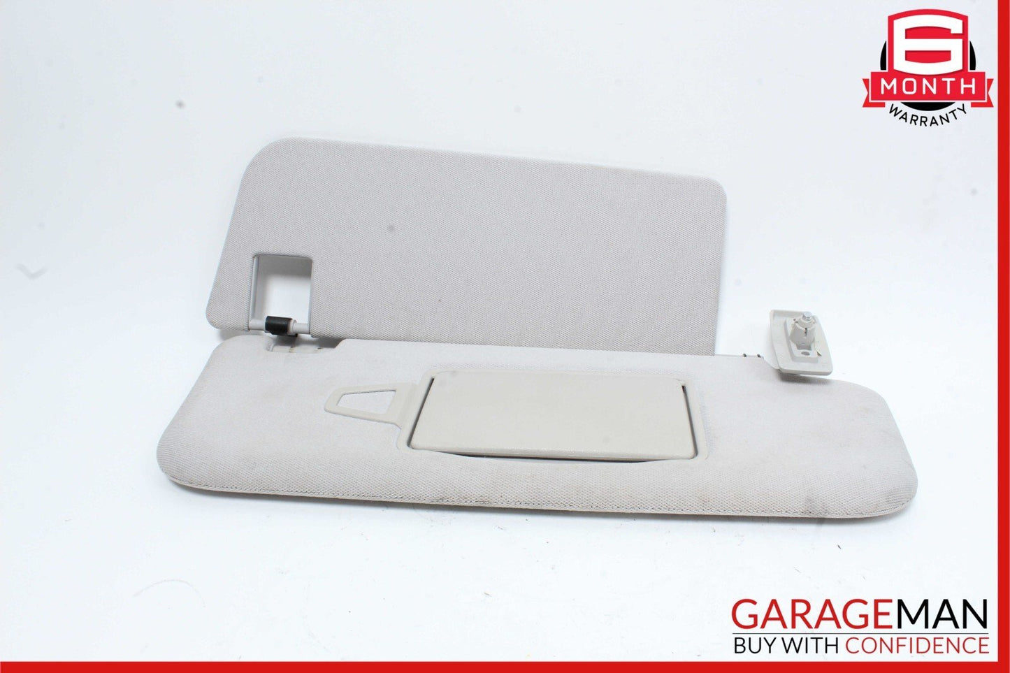 07-09 Mercedes W211 E350 E500 Right Side Sunvisor Sun Visor Shade Cover Gray OEM