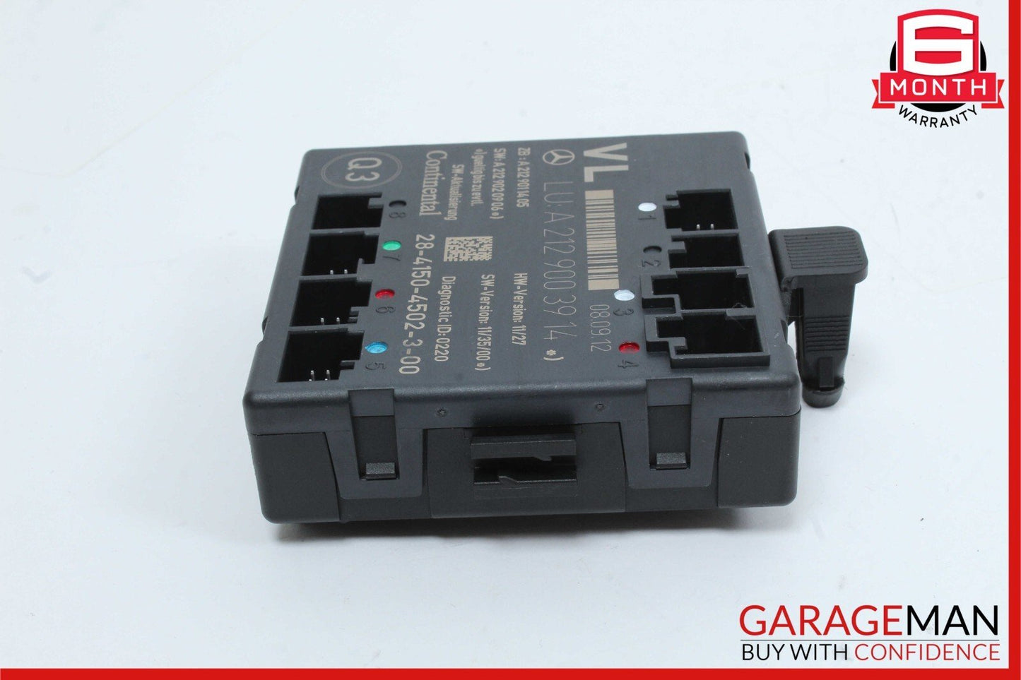 08-18 Mercedes C250 E400 E350 SLK250 Front Left Side Door Control Module Unit