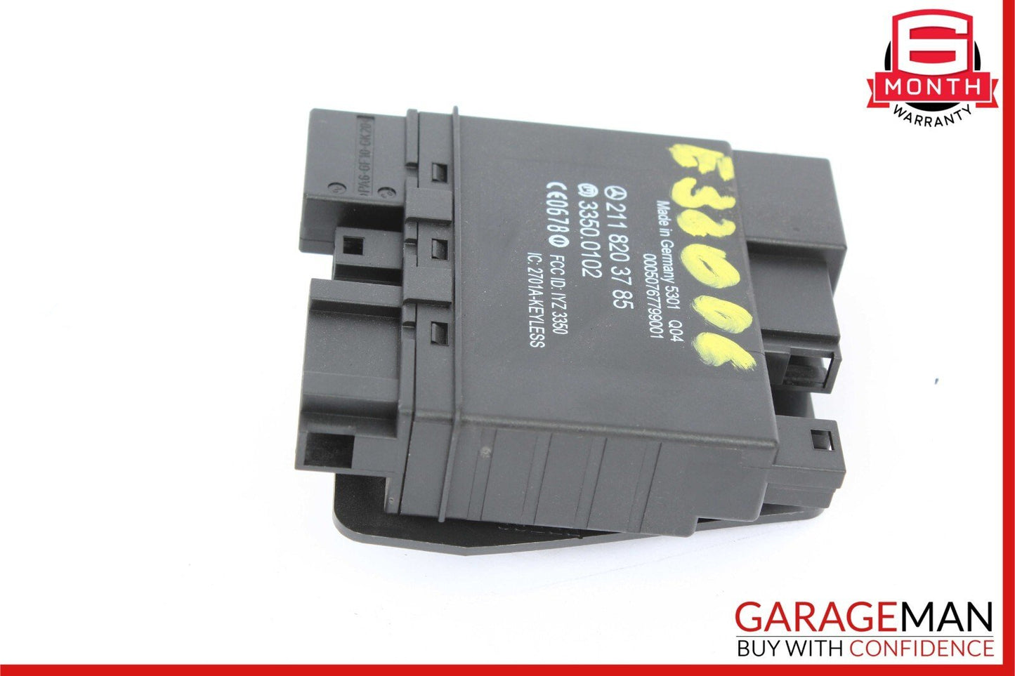 03-09 Mercedes W211 E320 E63 CLS550 Rear Door Keyless Go Control Module Unit OEM