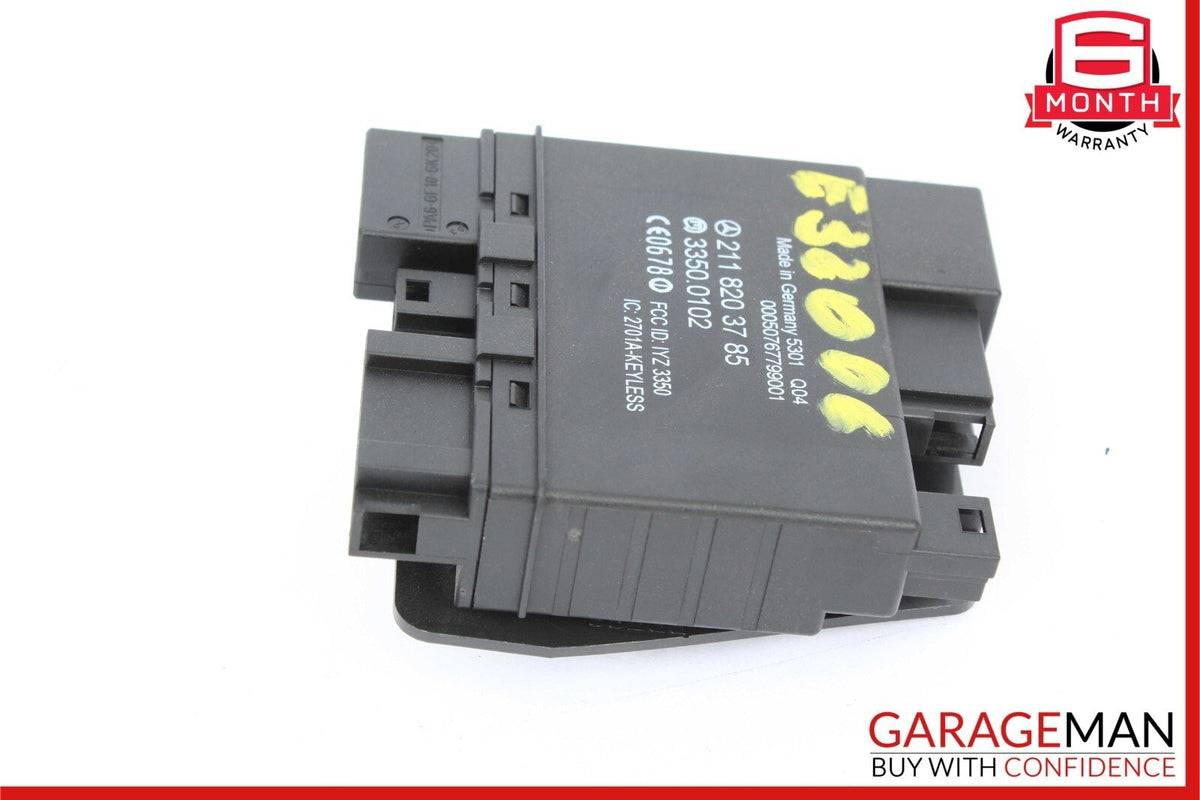 03-09 Mercedes W211 E320 E63 CLS550 Rear Door Keyless Go Control Module Unit OEM