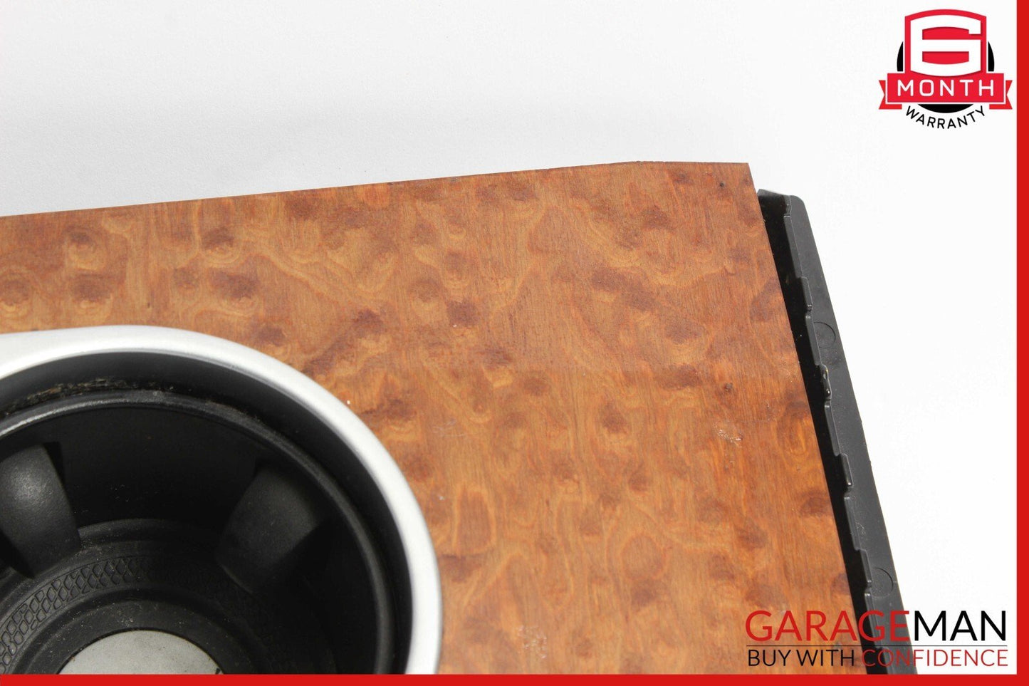 06-12 Mercedes X164 GL450 GL550 ML500 Center Console Cup Holder Compartment Wood