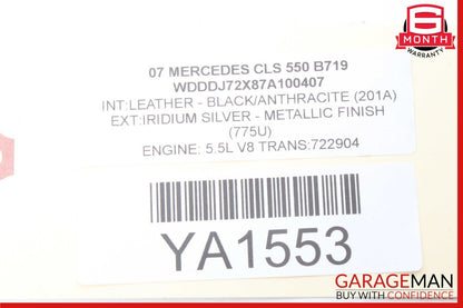 07-14 Mercedes W216 CL550 S550 Door Lock Switch Front Left Driver 2218213051 OEM