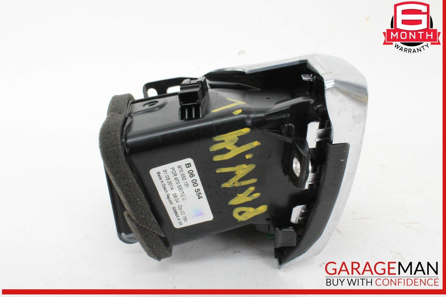 10-16 Porsche Panamera 970 E-Hybrid Front Left Side Dash AC Outer Air Vent OEM