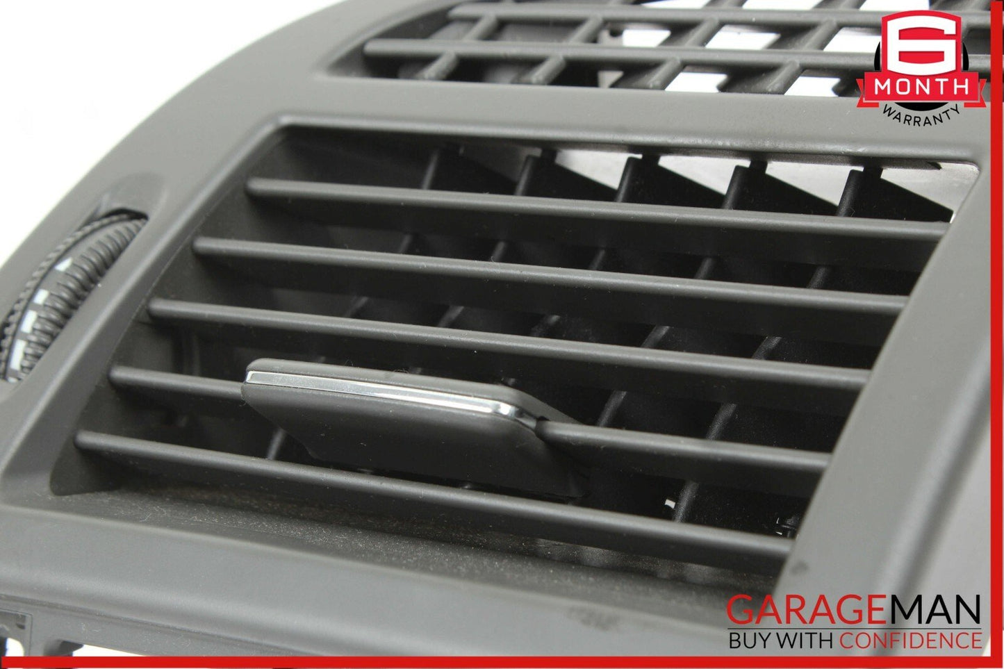 07-14 Mercedes W221 S550 Front Right Side Dash AC A/C Air Vent Trim Cover Grey