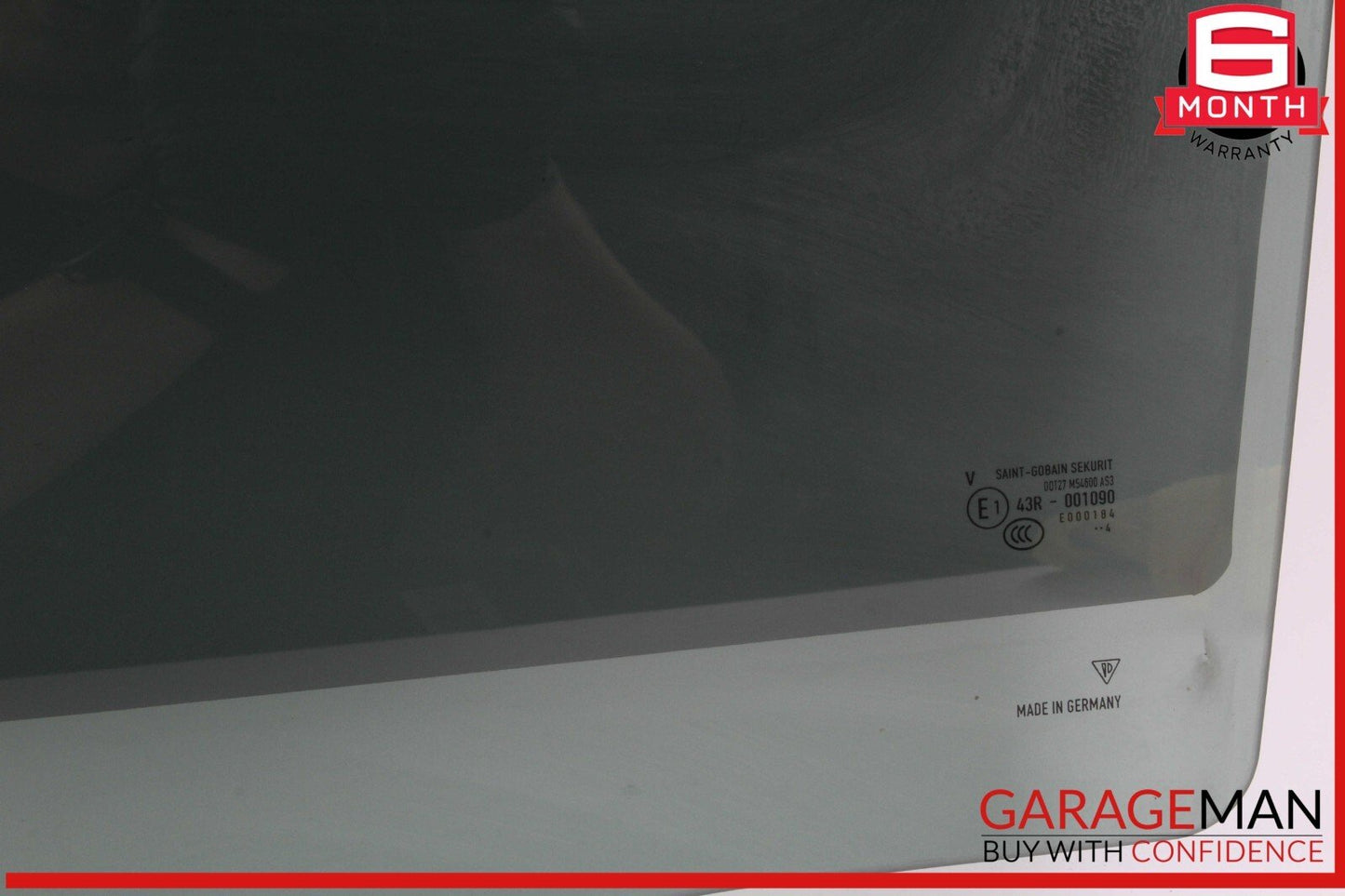 11-18 Porsche Cayenne 958 Rear Left Driver Side Door Window Glass OEM