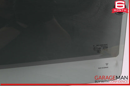 11-18 Porsche Cayenne 958 Rear Left Driver Side Door Window Glass OEM