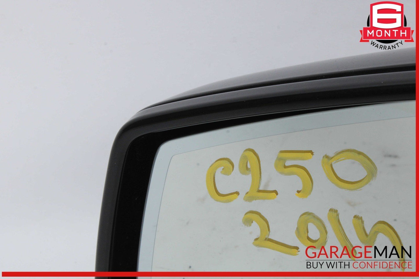 12-15 Mercedes W204 C250 Front Left Side Door Rear View Mirror w/ Blind Spot OEM