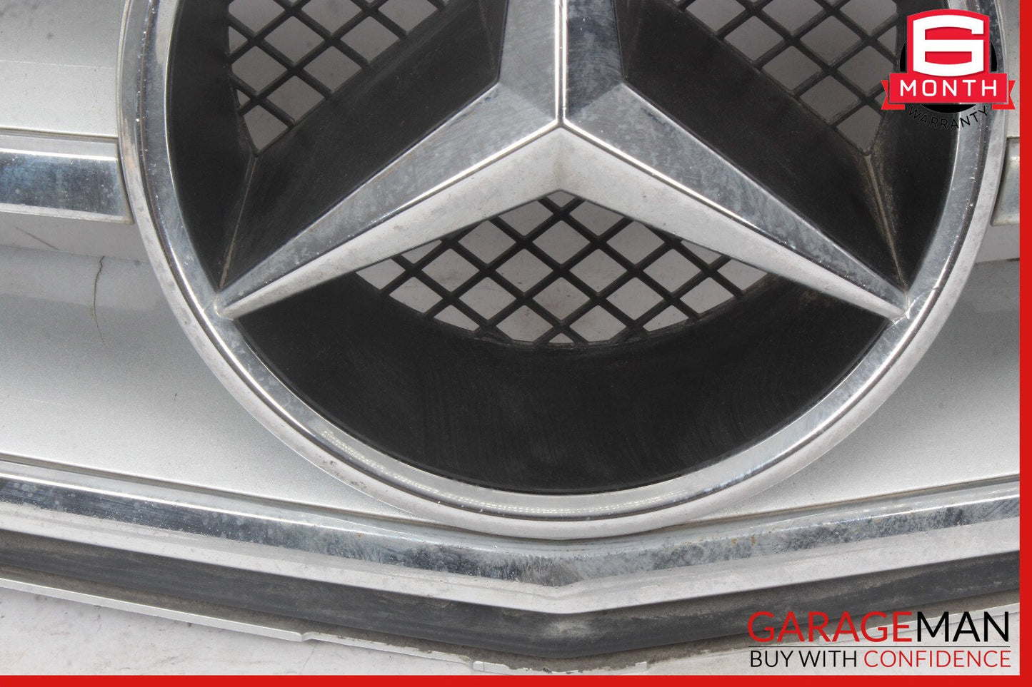 08-14 Mercedes W204 C300 Radiator Center Grill Cover Mesh Panel OEM