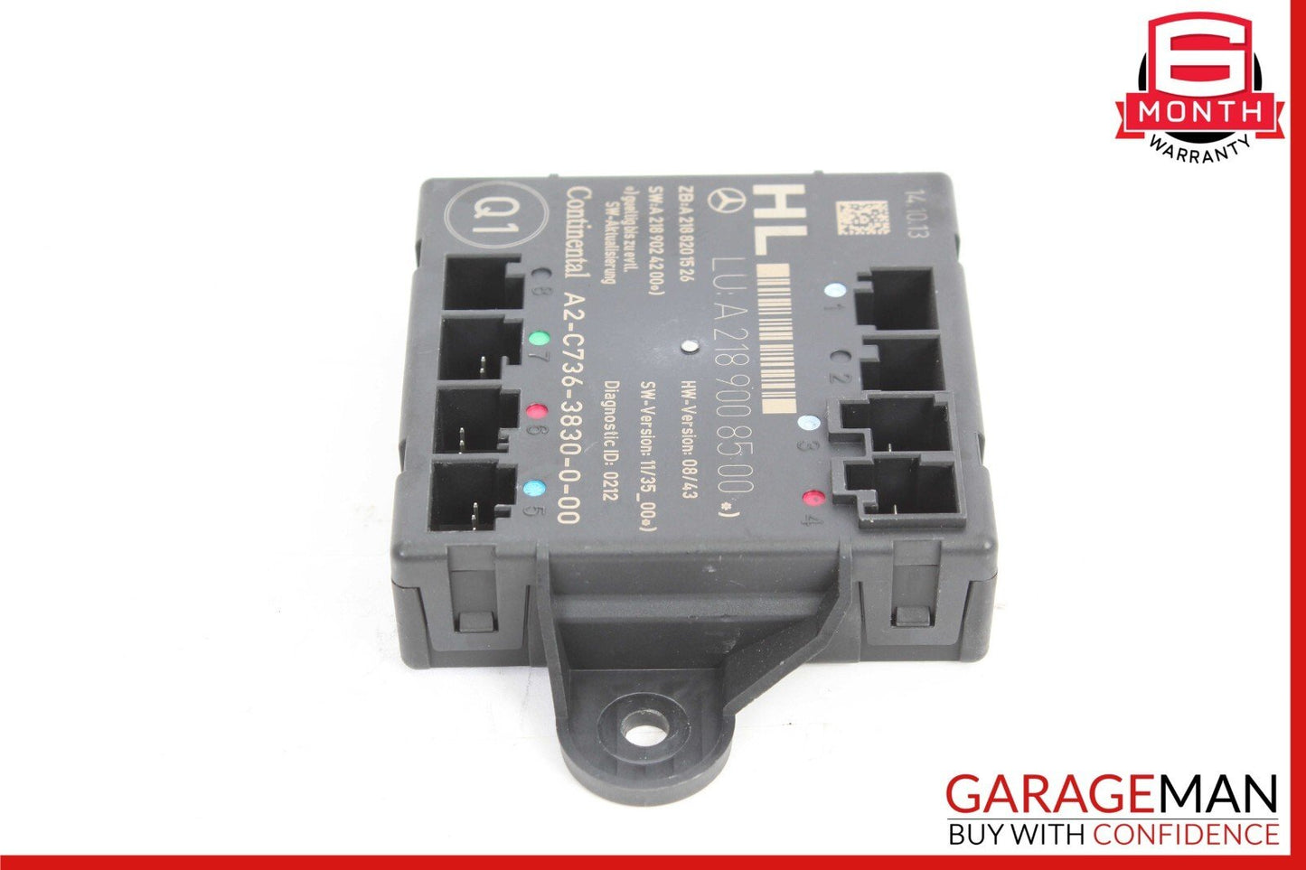 08-18 Mercedes W212 E350 CLS500 C250 Rear Left Side Door Control Module Unit OEM
