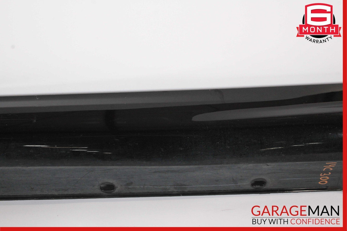 08-14 Mercedes W204 C300 AMG Sport Left Side Skirt Rocker Moulding Panel Black
