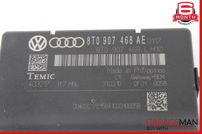 09-12 Audi S5 S4 A4 Network Gateway Control Module 8T0907468AB OEM