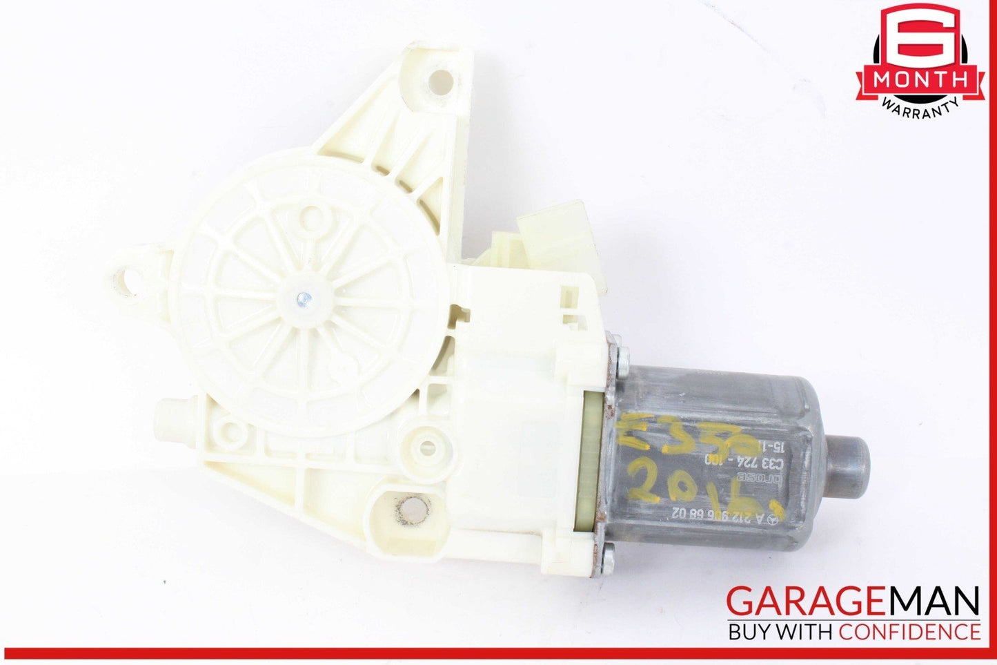 08-16 Mercedes W212 E350 Front Left Door Window Regulator Motor 0130822637