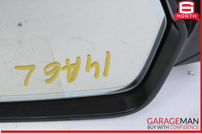 12-18 Audi A6 Front Left Driver Side Door Rear View Mirror Black 4G1857409AE OEM