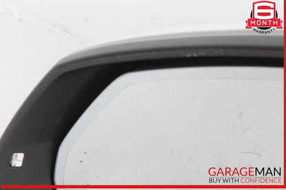 17-19 Audi Q7 Front Left Driver Side Door Rear View Mirror White 4M1857409AG OEM