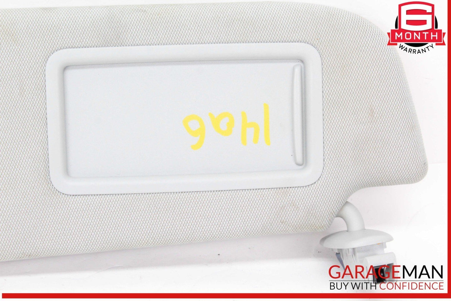 12-18 Audi A6 S6 A7 Front Left Driver Side Sun Visor Sunvisor Gray OEM