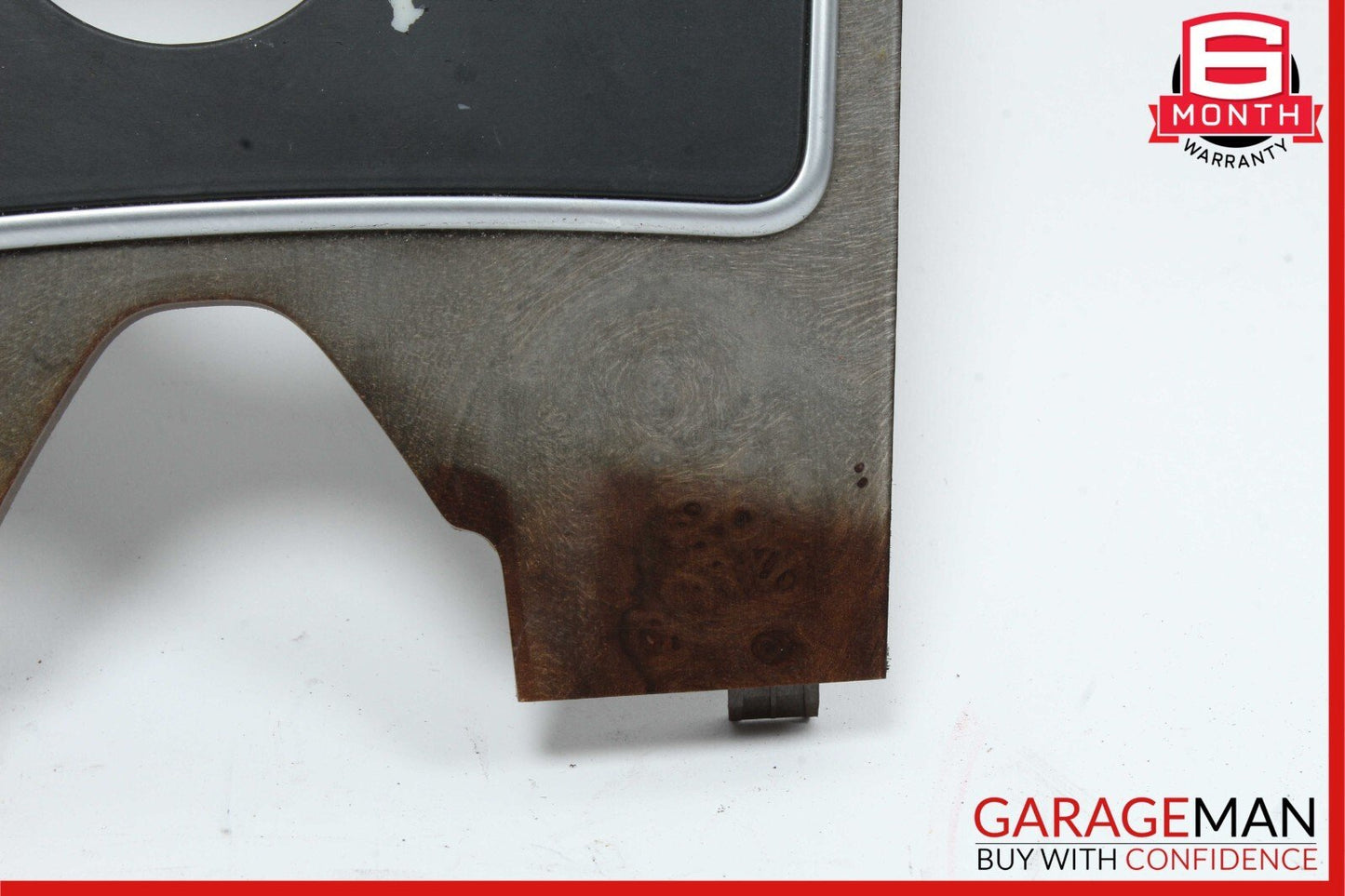 10-13 Mercedes W212 E350 4MATIC E550 Center Console Switch Trim Bezel Wood OEM