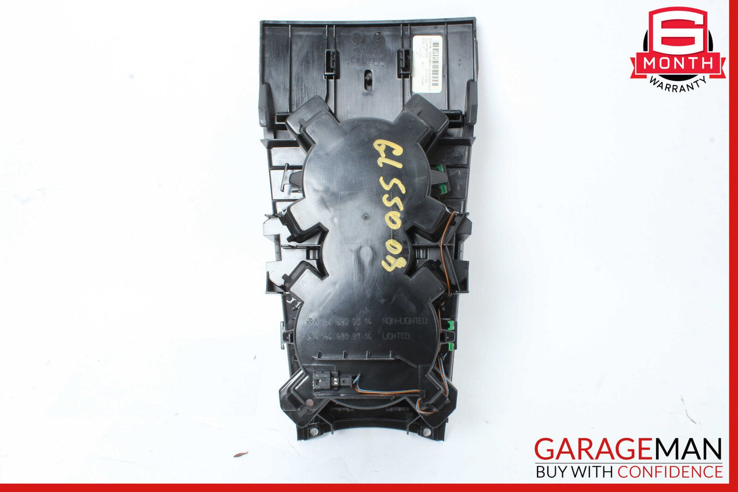 06-12 Mercedes W164 ML350 GL450 Center Console Cup Holder Compartment Wood OEM