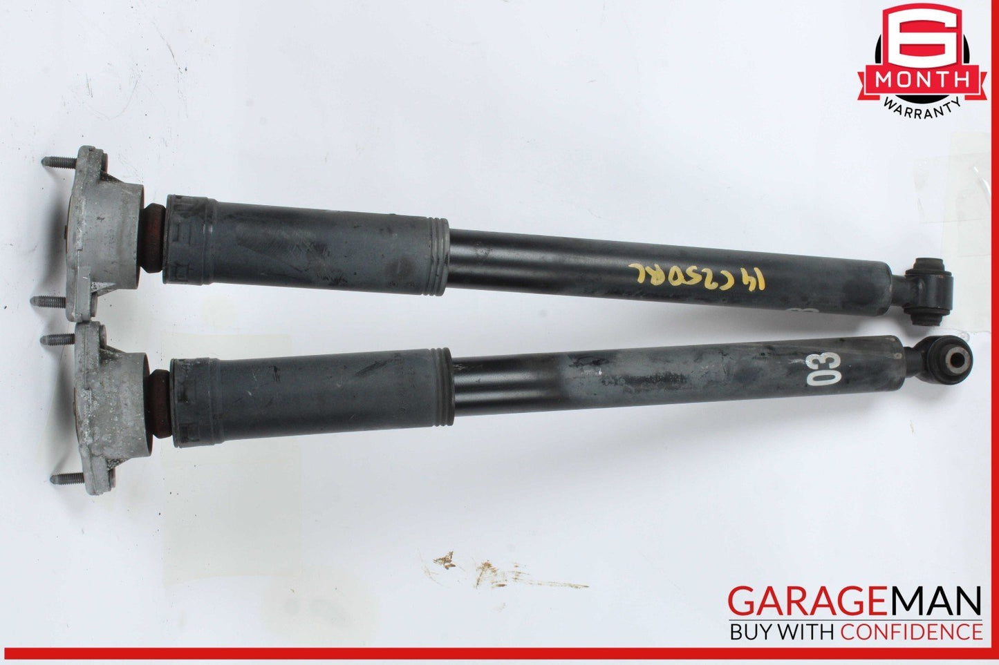 08-14 Mercede W204 C250 C300 Rear Left And Right Shock Strut Absorber Set OEM