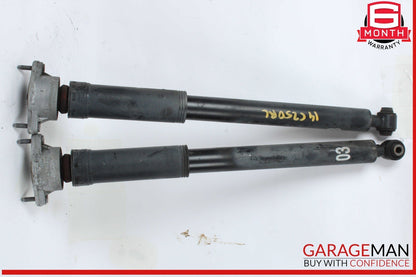 08-14 Mercede W204 C250 C300 Rear Left And Right Shock Strut Absorber Set OEM