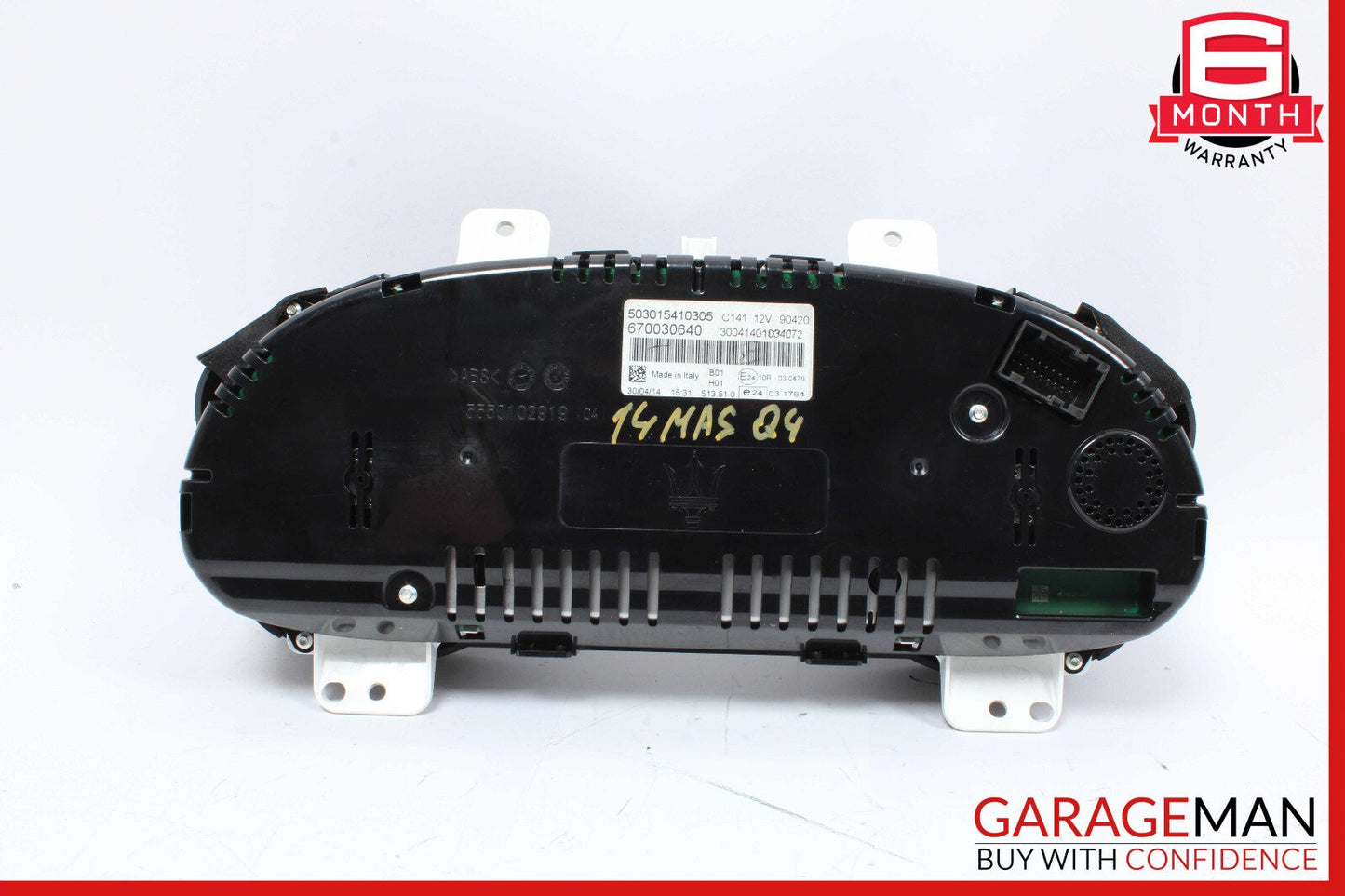 14-17 Maserati Ghibli Speedometer Odometer Instrument Cluster Gauge Assembly OEM