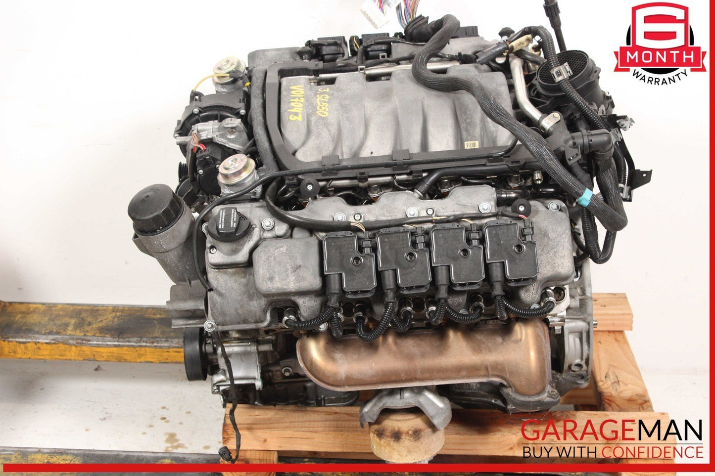 03-06 Mercedes R230 SL500 RWD Engine Motor Block Assembly OEM 133k