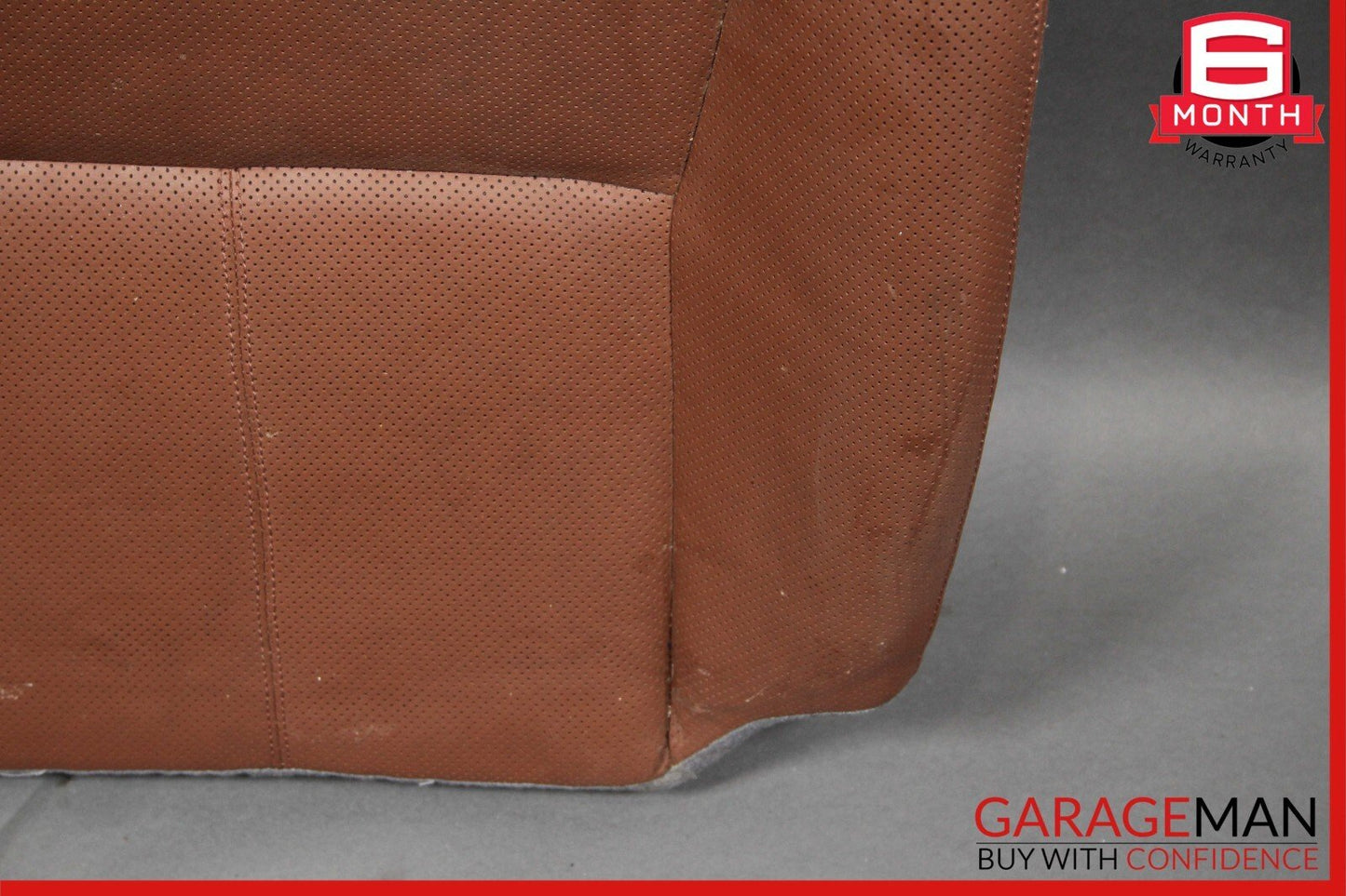 07-14 Mercedes W216 CL550 Rear Right Passenger Lower Bottom Seat Cushion Red