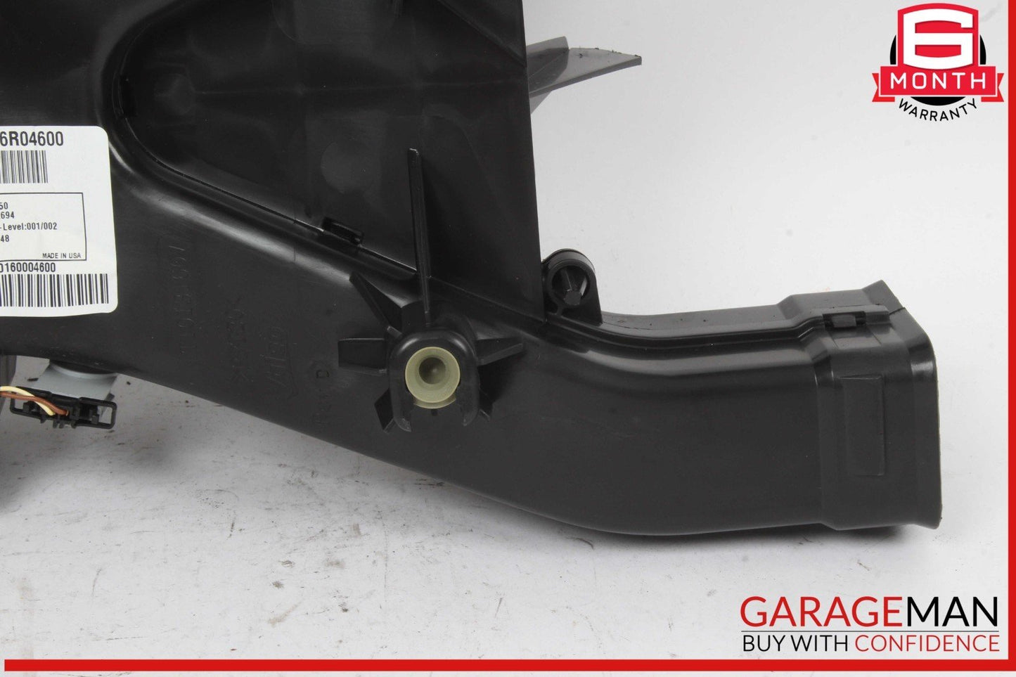 12-15 Mercedes W166 ML350 4MATIC Rear Console Air Flow Vent Duct Tube OEM