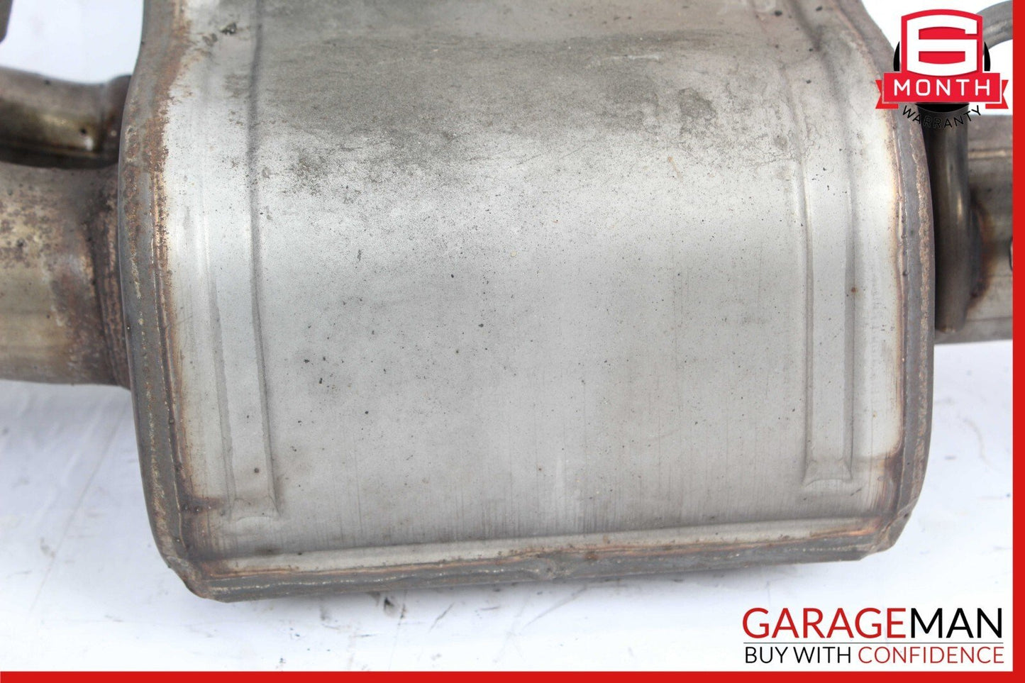 14-17 Maserati Ghibli M157 Rear Left Driver Side Exhaust Muffler Dual Tip