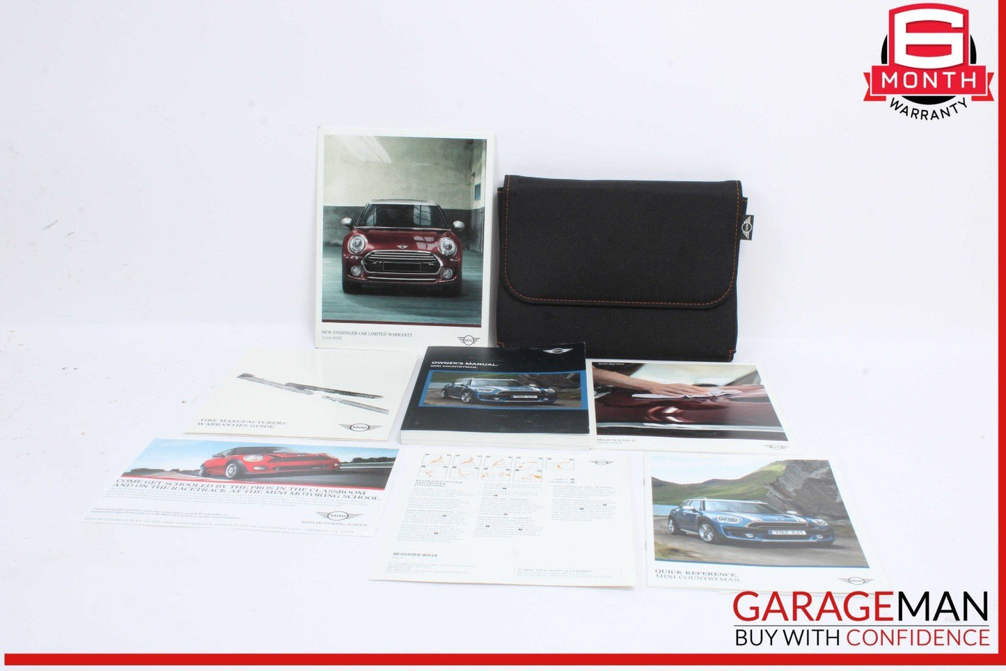 18 Mini Cooper S Countryman Owner Owner's Manual Operator User Guide w/ Case OEM