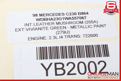 96-99 Mercedes W202 C230 Steering Column Angle Sensor 1684600049