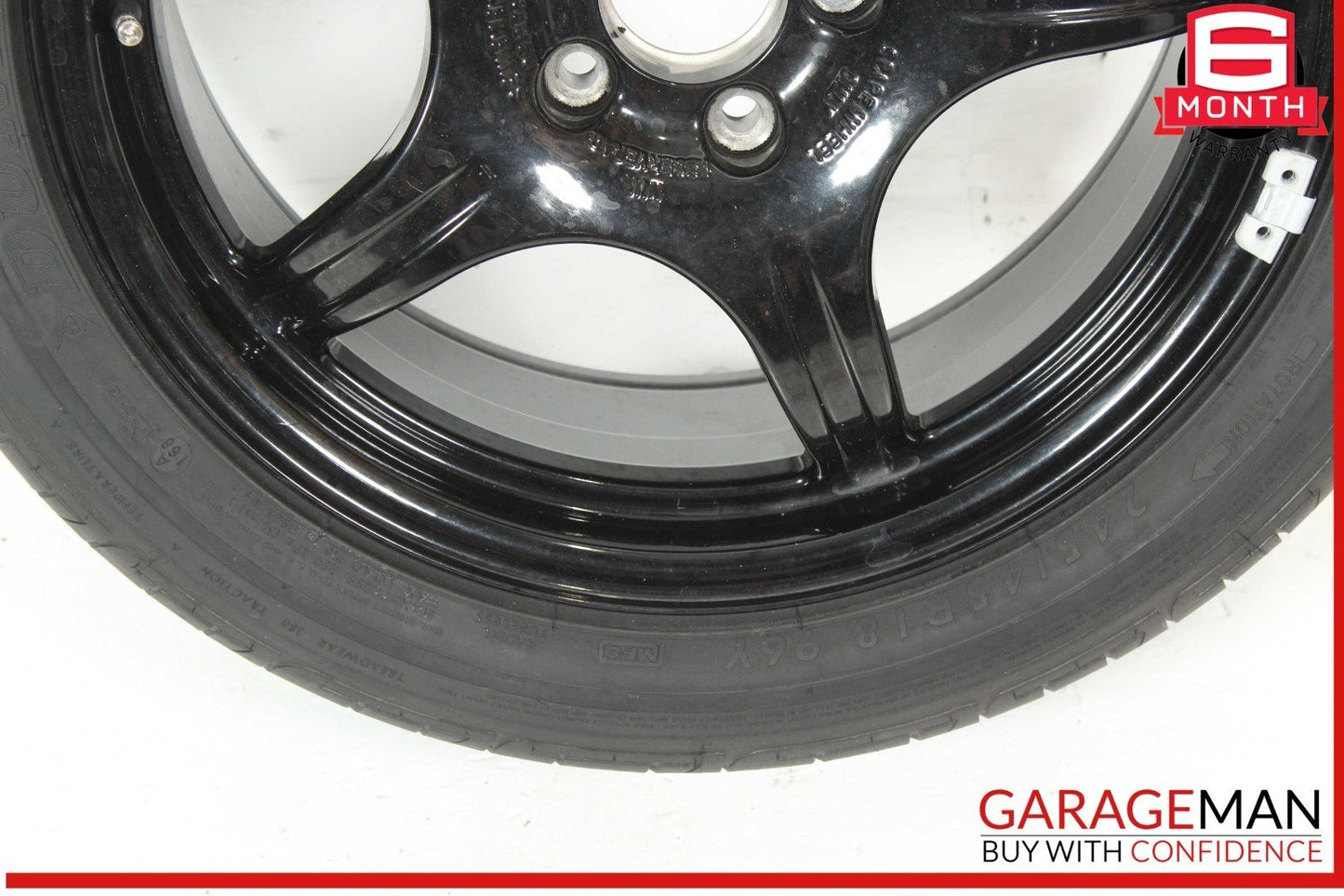 00-06 Mercedes W220 S600 S55 CL65 AMG Emergency Spare Wheel Tire Rim 8Jx18H2 OEM